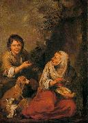 Bartolome Esteban Murillo Old Woman and Boy Sweden oil painting artist